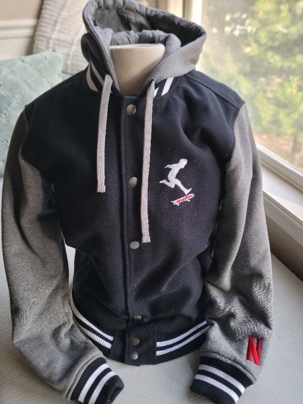 Daybreak Netflix Series Crew Only Letterman Jacket Size Adult Small